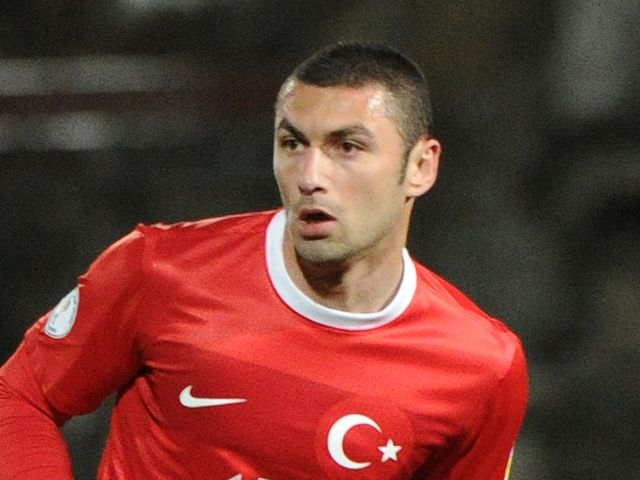 Burak Yilmaz: Scored for Turkey