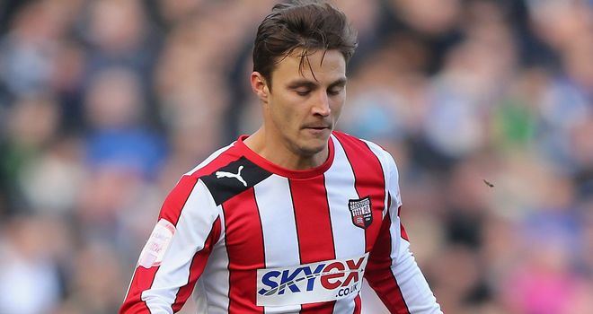 Sam Saunders: Scored from the spot