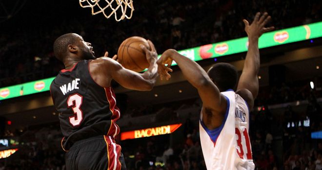 Dwyane Wade: Scored 22 points for the Heat