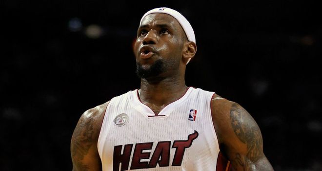 LeBron James: scored 28 points for the Heat