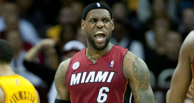 LeBron James: Crowned MVP for the second time during his career with the Miami Heat
