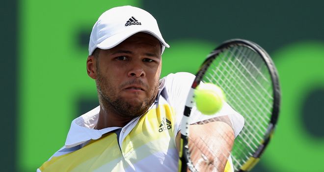 Jo-Wilfried Tsonga: The Frenchman will take on Tobias Kamke next