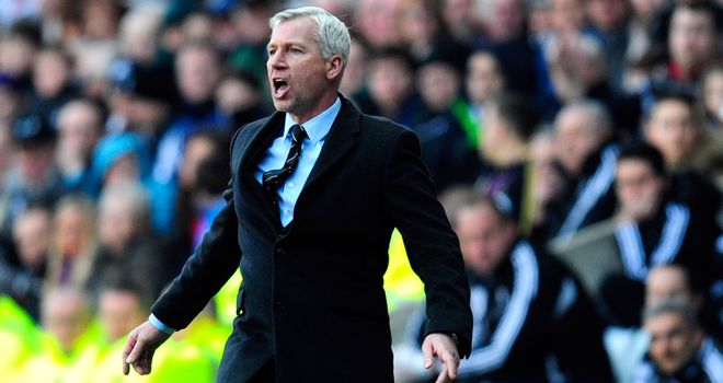 Alan Pardew: Will be without six first-team regulars on Thursday