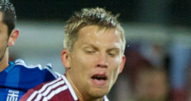 Aleksandrs Cauna: Scored for Latvia and then missed a penalty