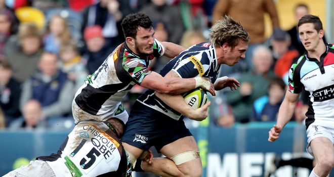 Andy Powell typified Sale's fighting spirit