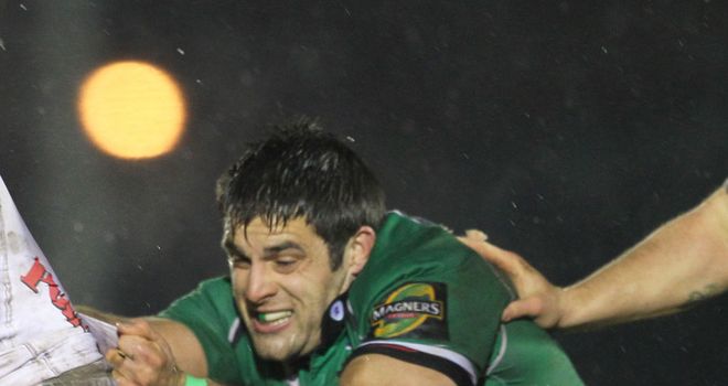Andrew Browne: New contract at Connacht