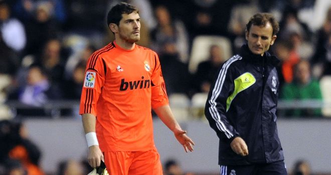 Casillas: Broke his left hand in January