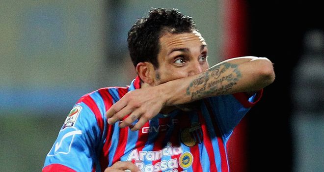 Francesco Lodi wrapped up Catania's victory