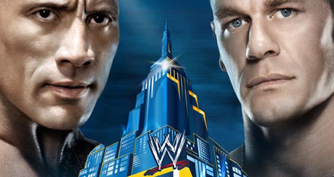 John Cena (R) and The Rock: Will go head-to-head at WrestleMania 29