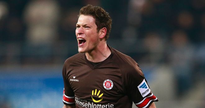 Daniel Ginczek: Flattered by West Ham's interest but happy in Germany