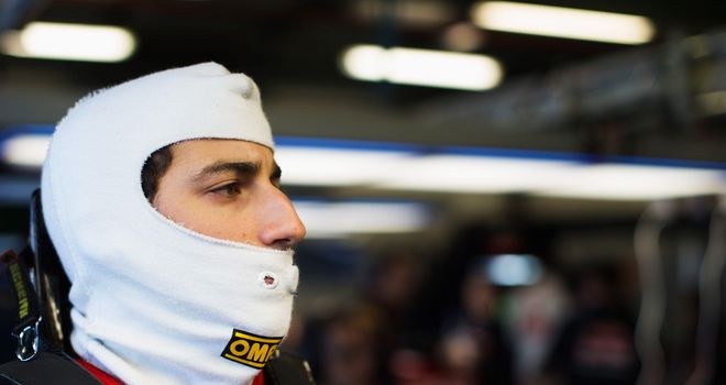Daniel Ricciardo: qualified an impressive seventh in China