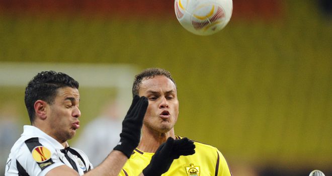 Ewerton: Pleased with the 0-0 draw against Newcastle in the Europa League