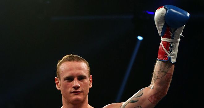 George Groves: Successful on his debut for Matchroom