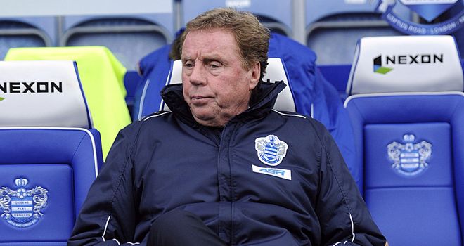 Harry Redknapp: Enjoying his time at Queens Park Rangers
