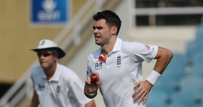 James Anderson: England seamer made his Test debut in 2003