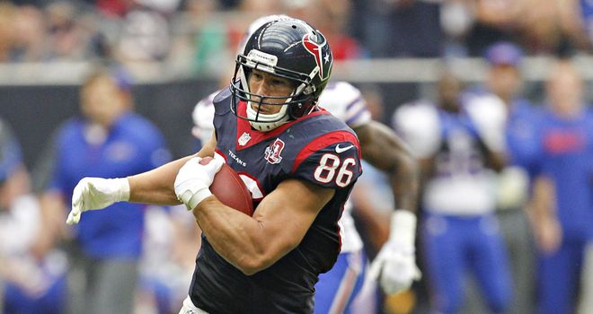 James Casey: former Houston Texans tight end has agreed a three-year deal
