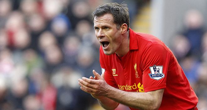 Jamie Carragher: Set to slip into retirement at the end of the season