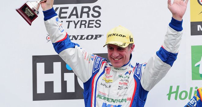 Jason Plato: claimed two wins from three races at Brands Hatch
