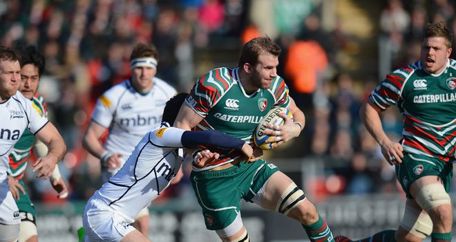 Tom Croft in action against Sale