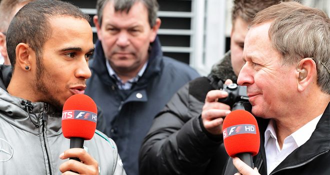 Lewis Hamilton could still win the title this year, reckons Martin