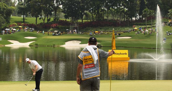 Kuala Lumpur Country Club is 7000 yards long