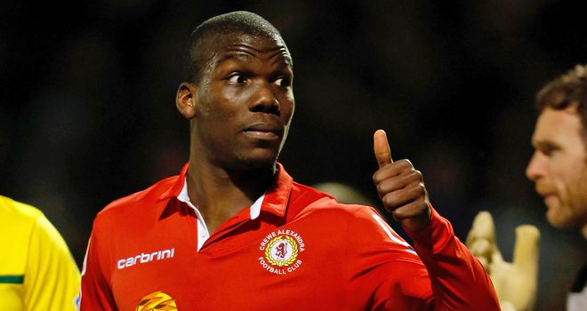 Mathias Pogba: Got both Crewe goals