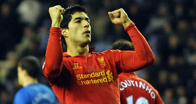 Luis Suarez: Quoted as saying he would listen to offers from Champions League clubs