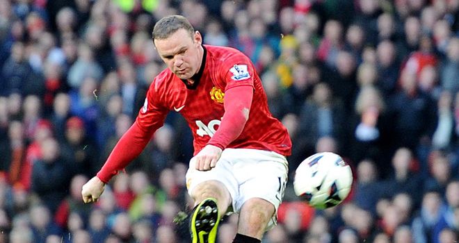 Wayne Rooney: Scored his 195th United goal against Norwich
