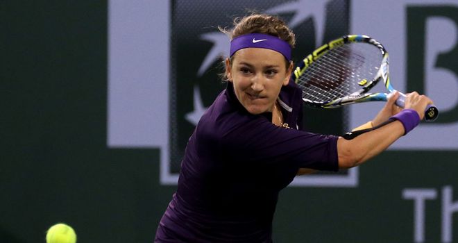 Victoria Azarenka: Stays on course in Indian Wells