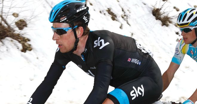 Bradley Wiggins finished fifth at the Volta a Catalunya