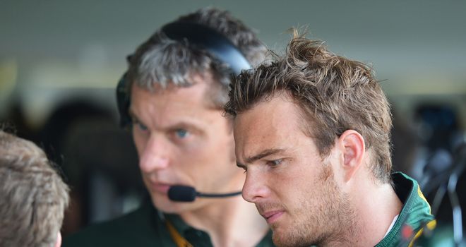 Giedo van der Garde: Carries a grid penalty to Silverstone
