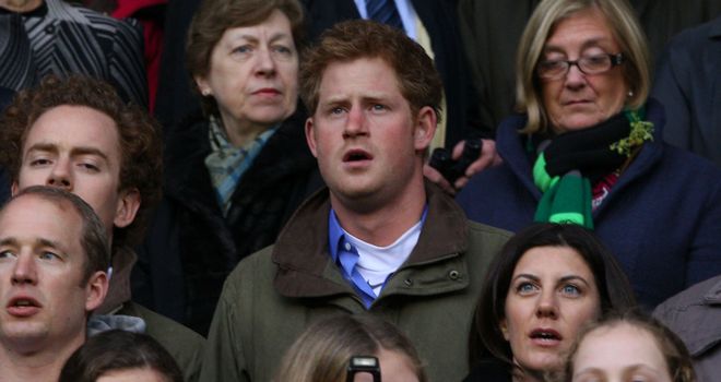 Prince Harry has strengthened his links with the RFU