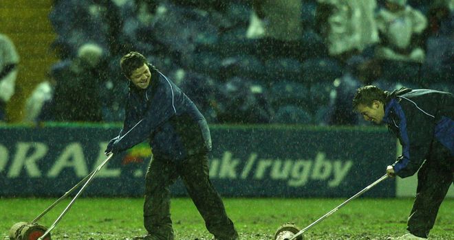 Treviso's clash with Connacht on Saturday night postponed due to a waterlogged pitch