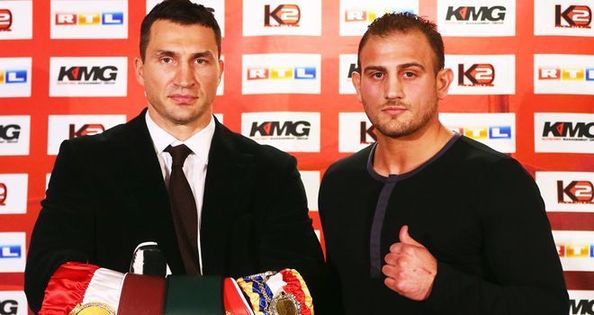 Wladimir Klitschko: Defends his three titles against Francesco Pianeta.