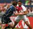 England's Dan Norton in action against Scotland