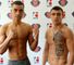 Sam Maxwell (left): Brit was beaten on points by Vasyl Lomachenko (right)