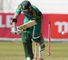 South Africa lost two wickets in two balls at the very start.