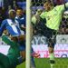 Arouna Kone scores the winning goal for Wigan in the last minute