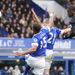 Maynor Figueroa heads home the opener for Wigan at Goodison