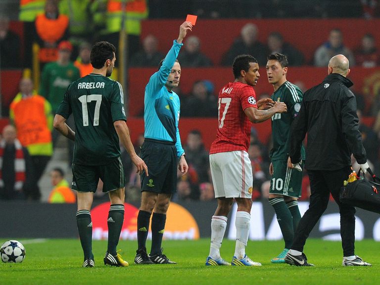 Nani: One-match ban after dismissal against Real Madrid