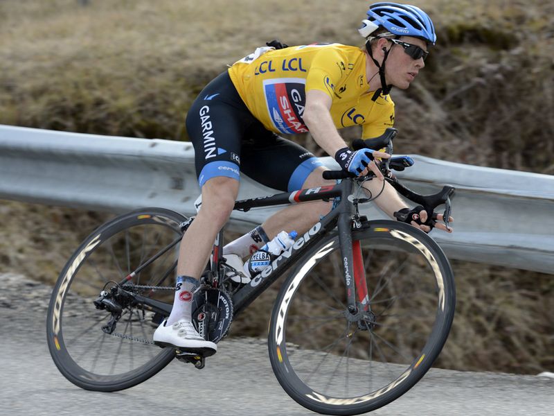 Andrew Talansky began the day with a slender leading advantage