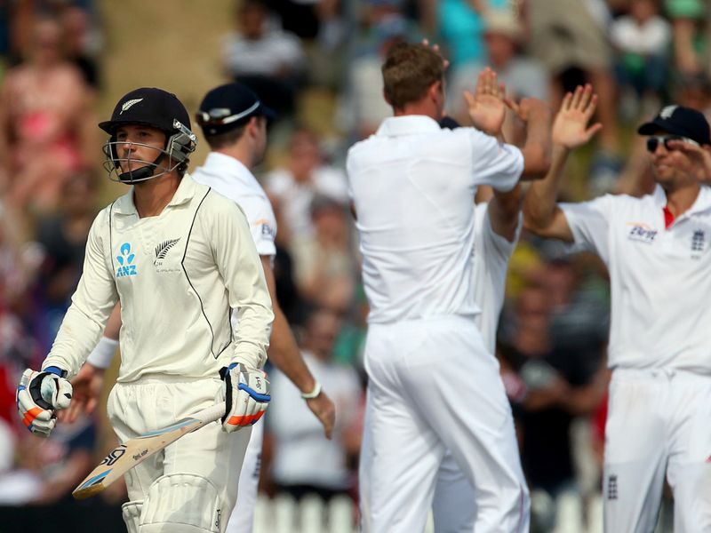 ...who was out for 60, dismissed by Stuart Broad.