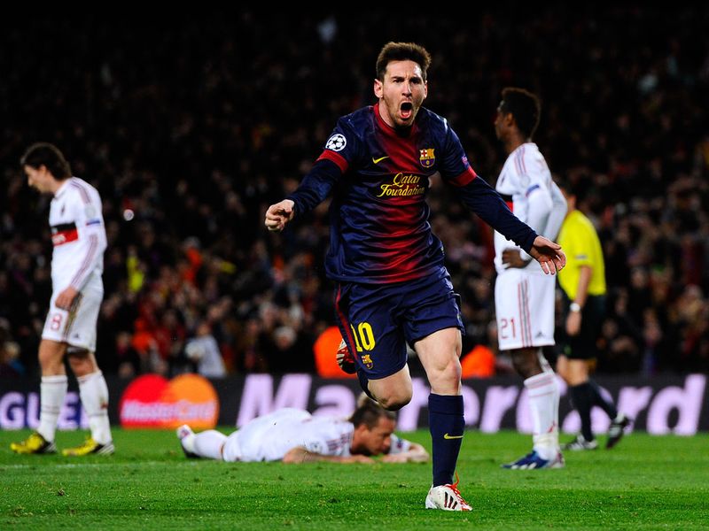 So it's hardly surprising when Messi grabs his second of the game before half-time to level the aggregate scores