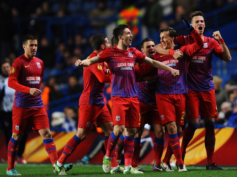 But Vlad Chiriches nets a crucial away goal for Steaua