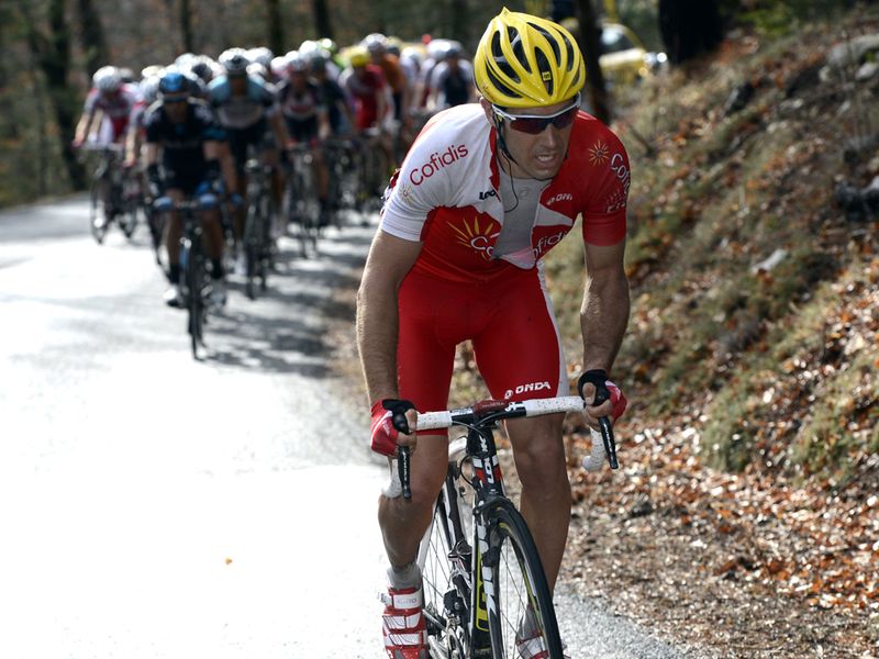 Christophe Le Mevel was one of the first to attack