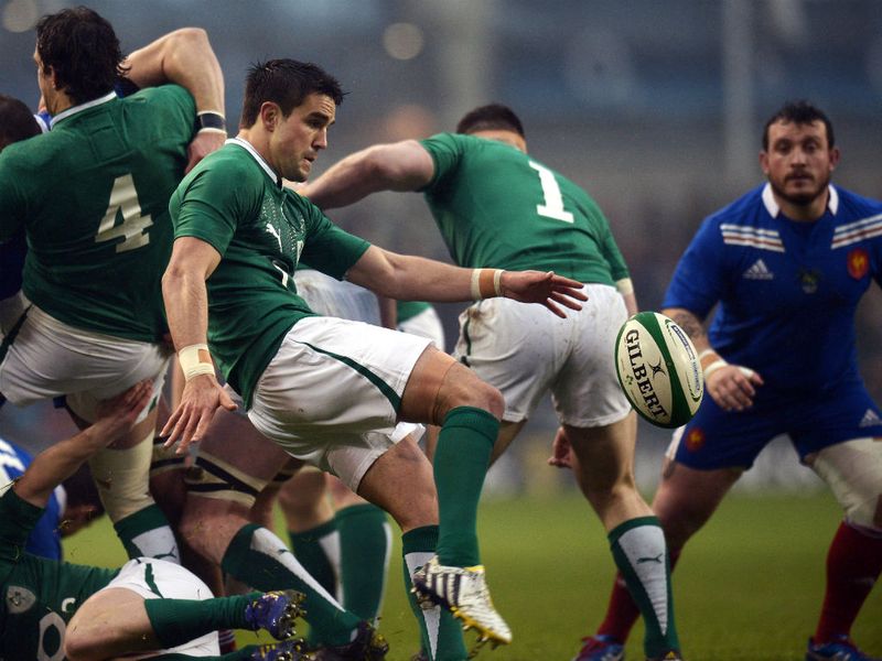 Conor Murray: Ireland's scrum-half in early action