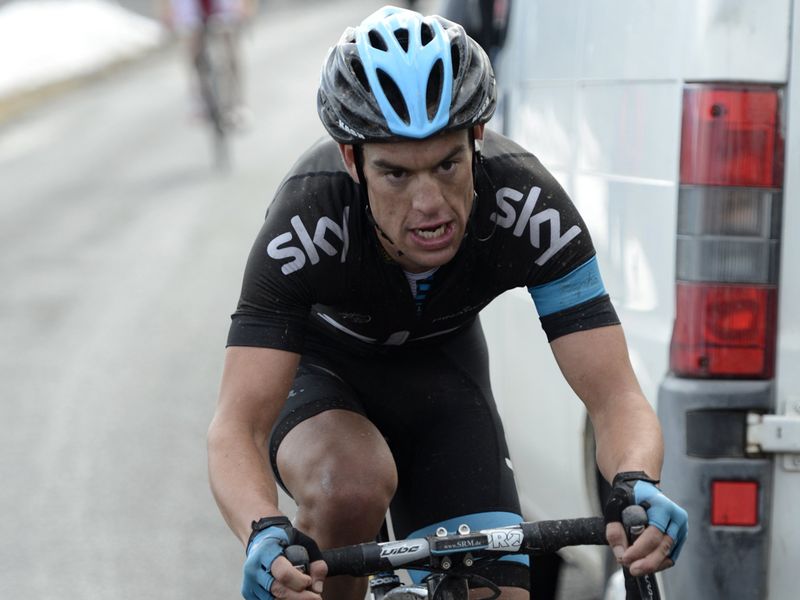 That was until Porte fired clear with 1.5 kilometres to go...