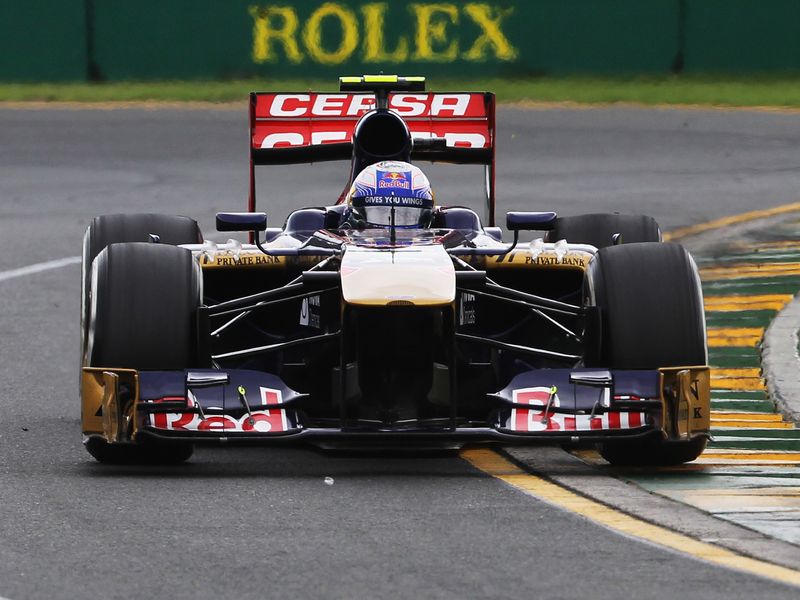 Daniel Ricciardo retired from his home race