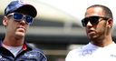 Lewis laughs off Vettel talk
