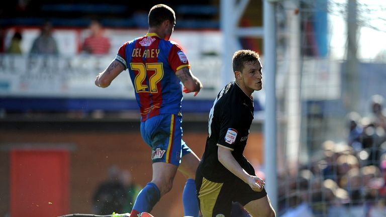 Chris Wood equalises for visiting Leicester